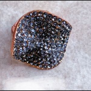 Sparkly Cocktail/statement Ring